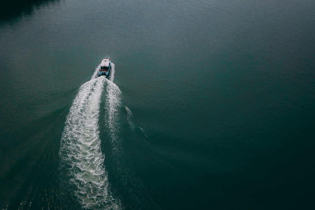 boat on the water