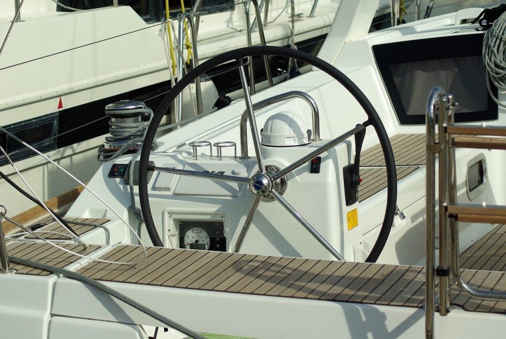 boat steering wheel